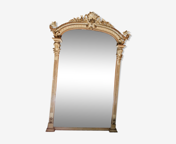 Miroir ancien 1m98 x 1m40