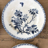 11 assiettes Terre de Fer Aubepine