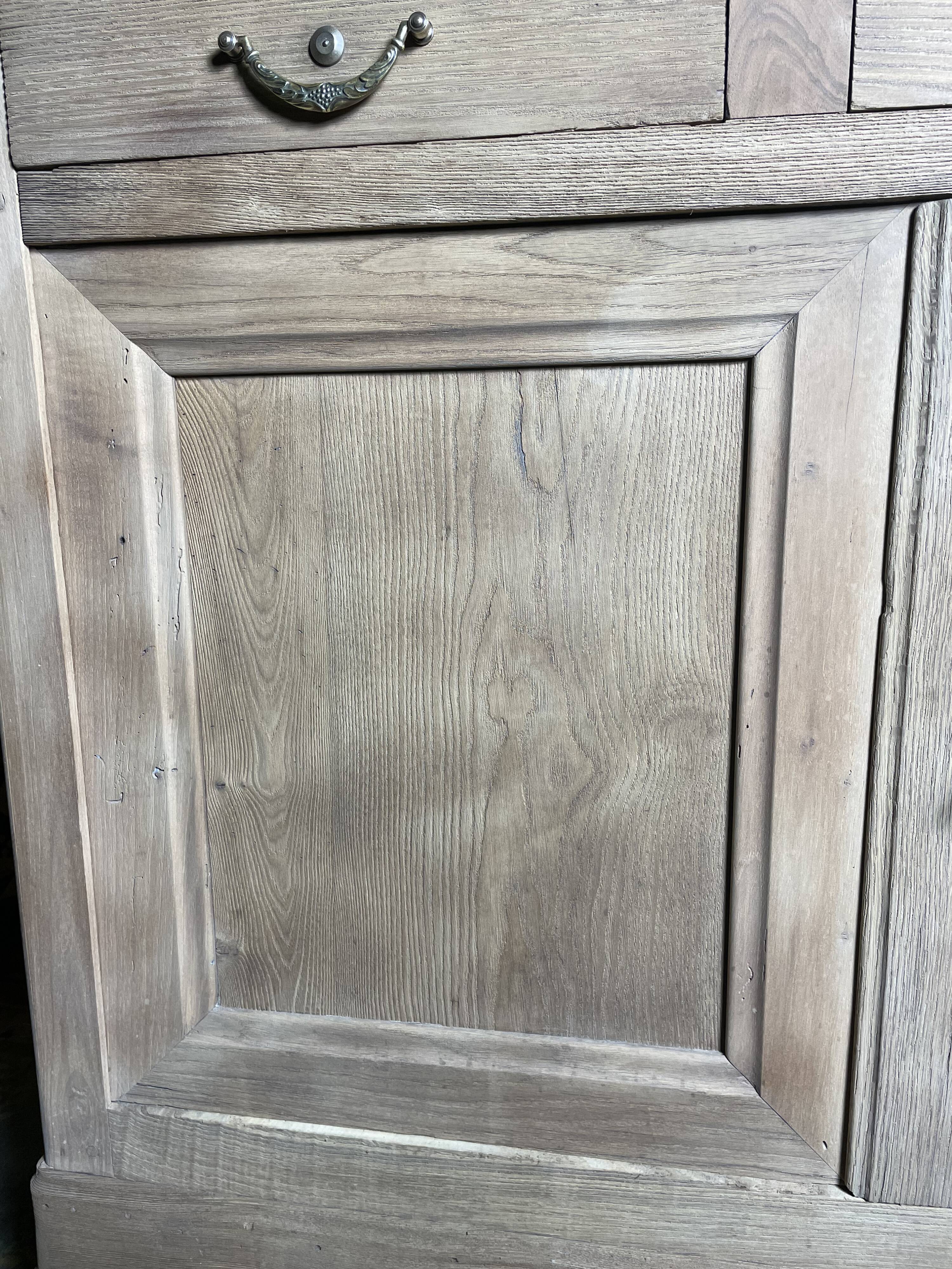 Buffet at support height Louis Philippe in aero oak erased 19th