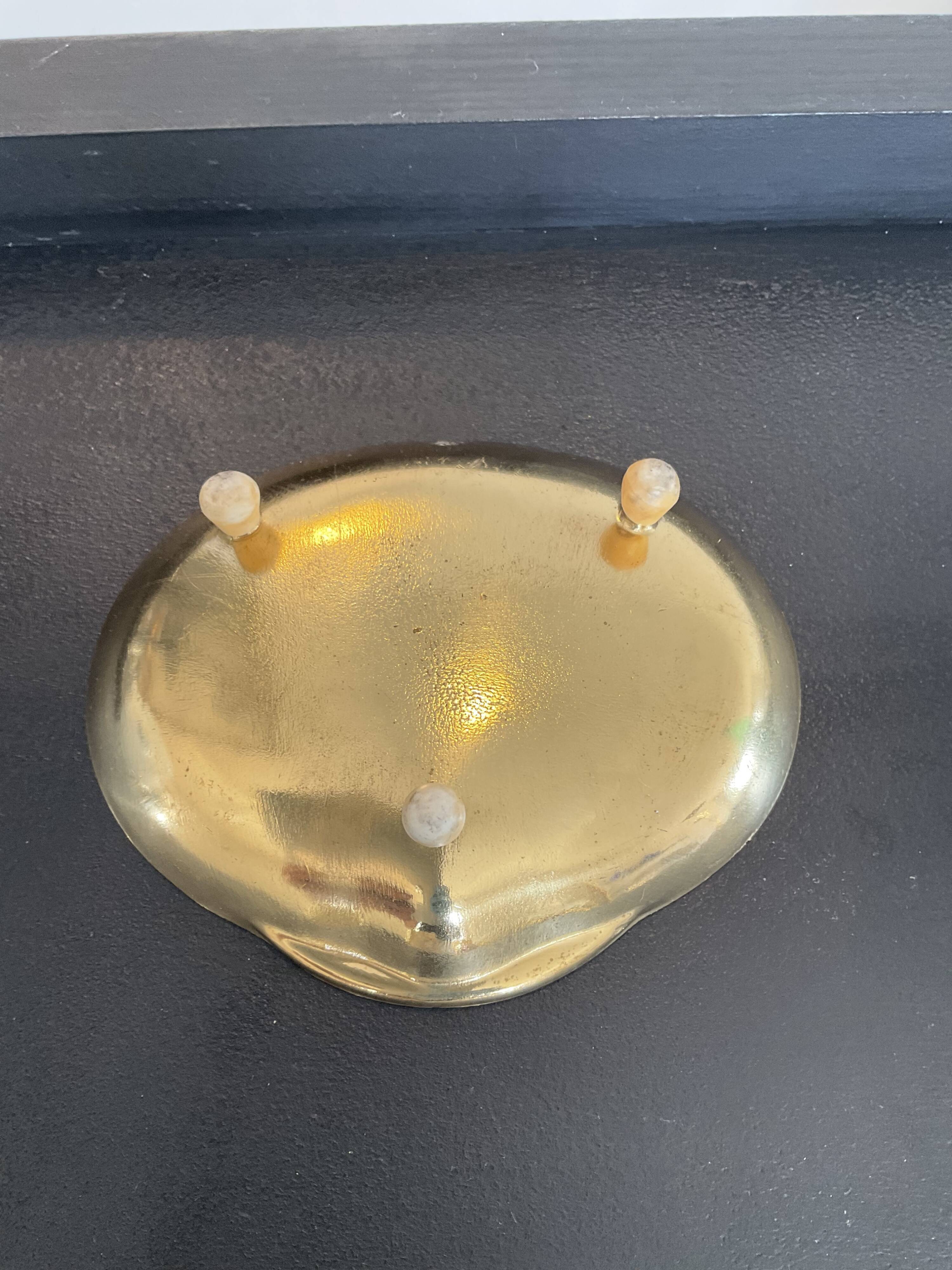 Empty bronze shell pocket 60s-70s