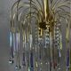 Chandelier en goutte d'eau de style Hollywood Regency – Massif