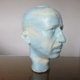 Head, plaster bust "man"
