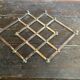 Vintage Trivet JACQUES ADNET Extendable Silver-Plated Metal 1950 Wine