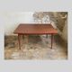 Vintage extendable teak dining table