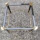Square vintage coffee table.