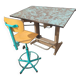 Architect's desk and its chair