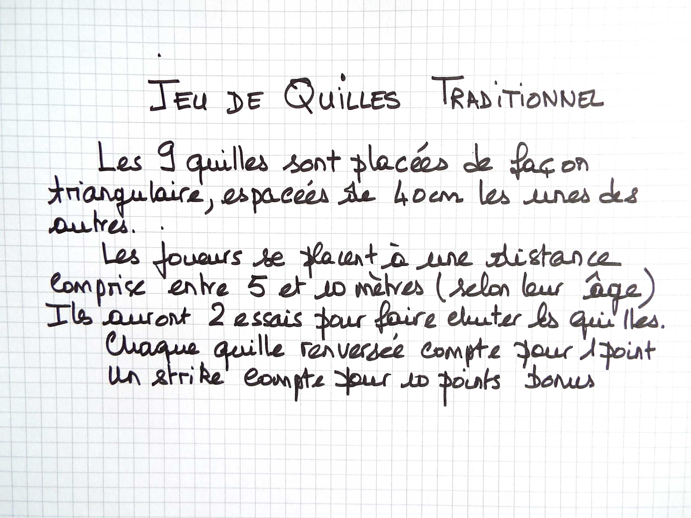 Set of 9 turned wooden pins