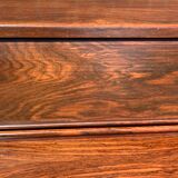 Gianfranco Frattini for Bernini, rosewood writing desk model 530, 1950s Italian