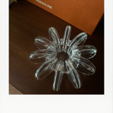 Crystal candle holder