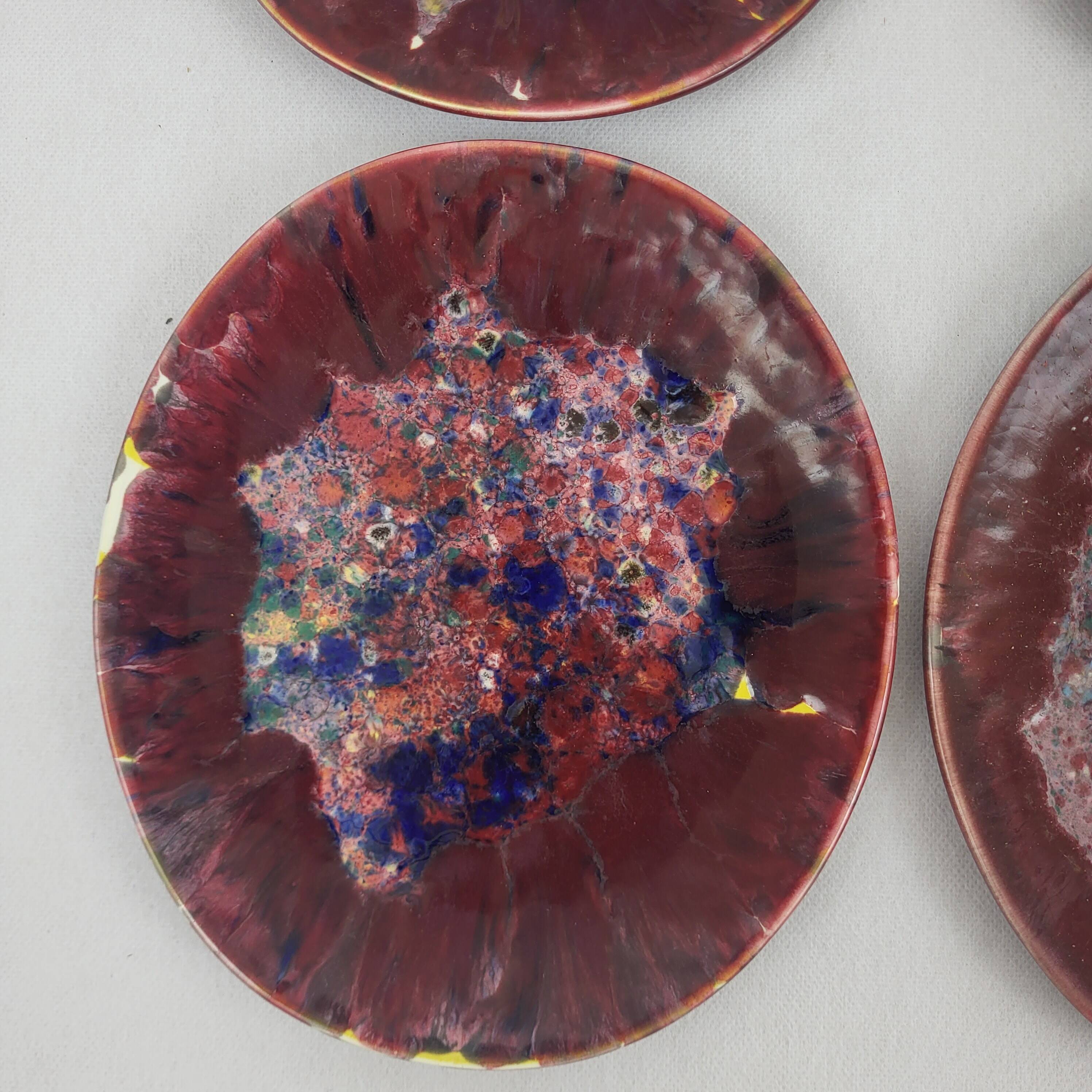 6 Morvan oval flat plates