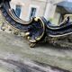Baroque metal mirror