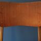 Pair of Danish teak chairs in petrol blue-green, 1960s