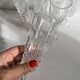 7 crystal champagne flutes