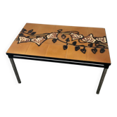 Vintage ceramic coffee table from the 1970s
