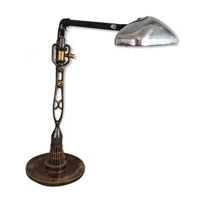 Lampe industrielle orientable. H.54 cm