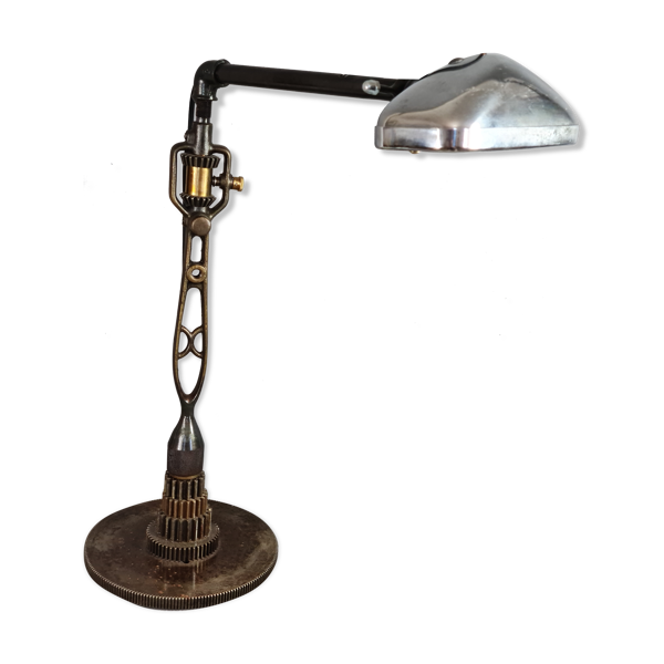 Lampe industrielle orientable. H.54 cm