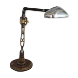 Industrial table or desk lamp, orientable. H.54 cm