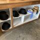 Craft furniture. Store counter