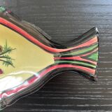 Fish dish signed Henriot Quimper