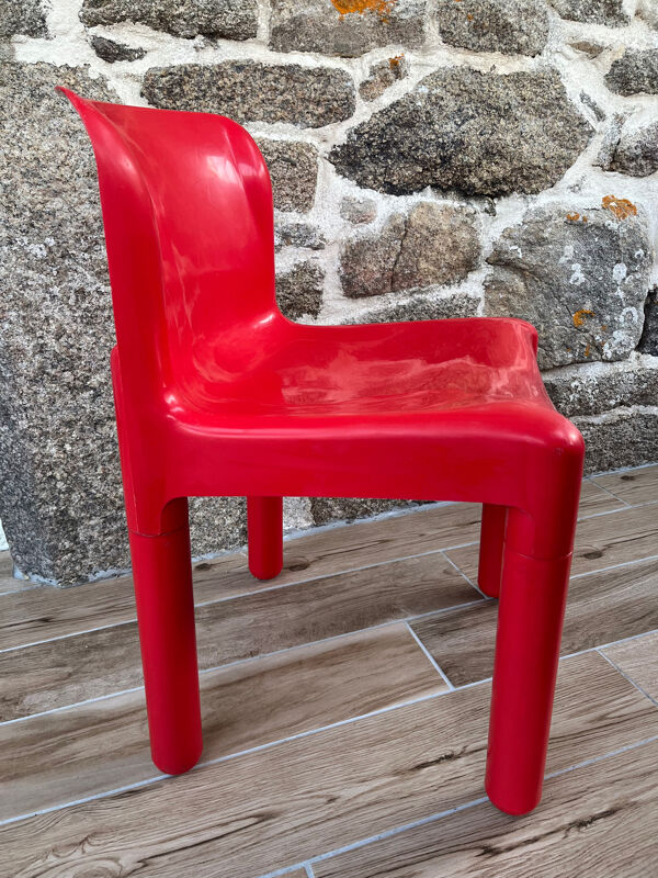 Chaise Carlo Bartoli 4875 pour Kartell, années 1970