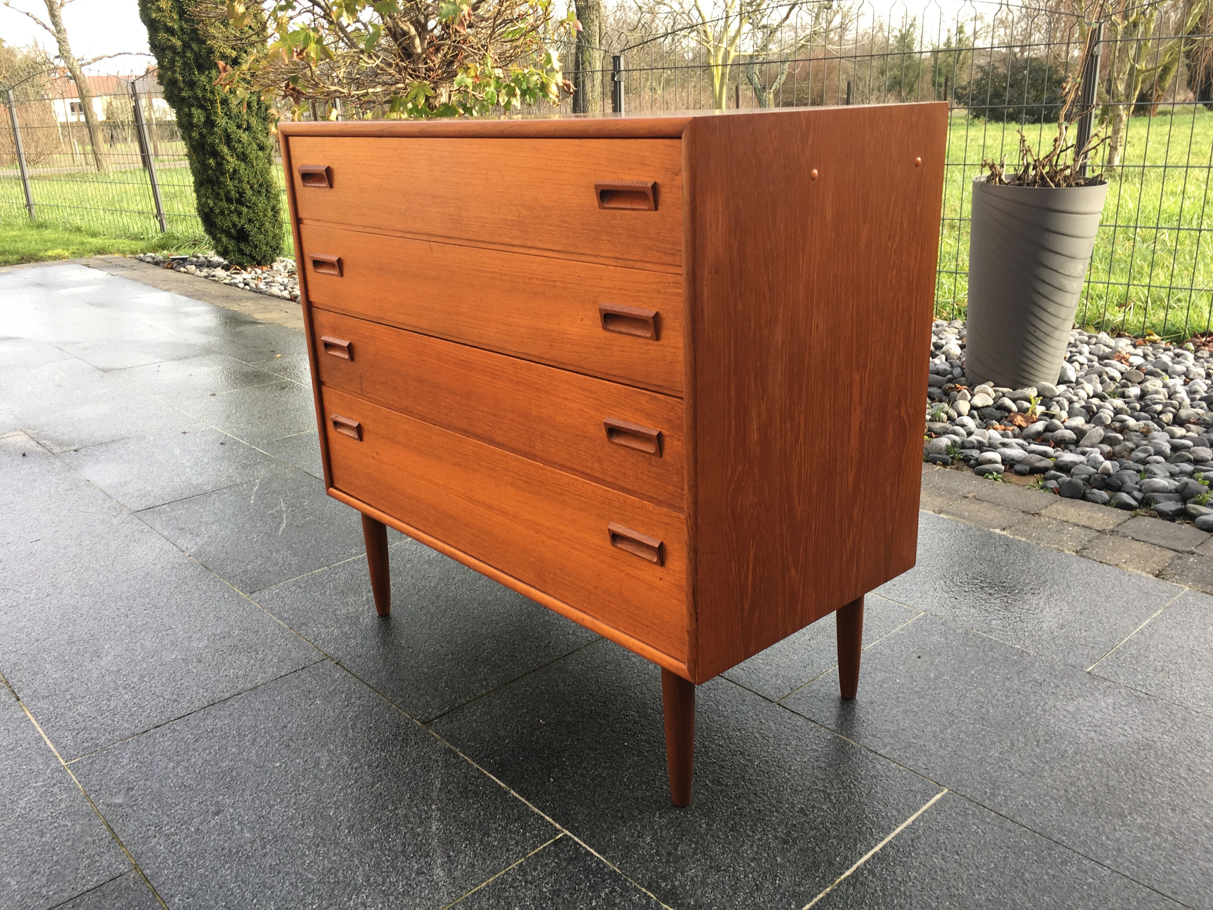Scandinavian teak commodity 1960s
