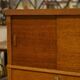 Armoire secrétaire en chêne 1980’s