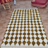Tapis berbère en laine fait main