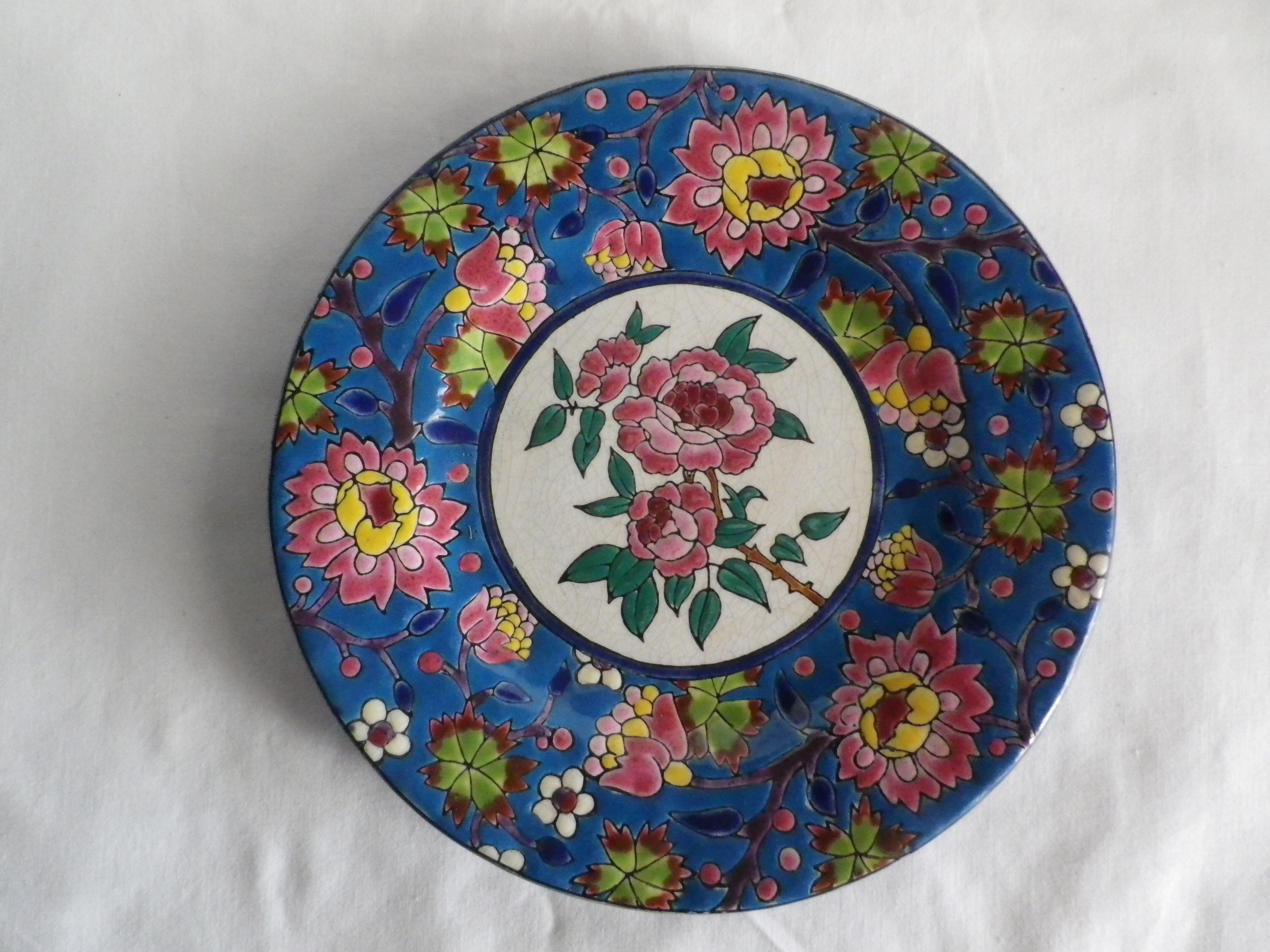 Enamel plate la louvière