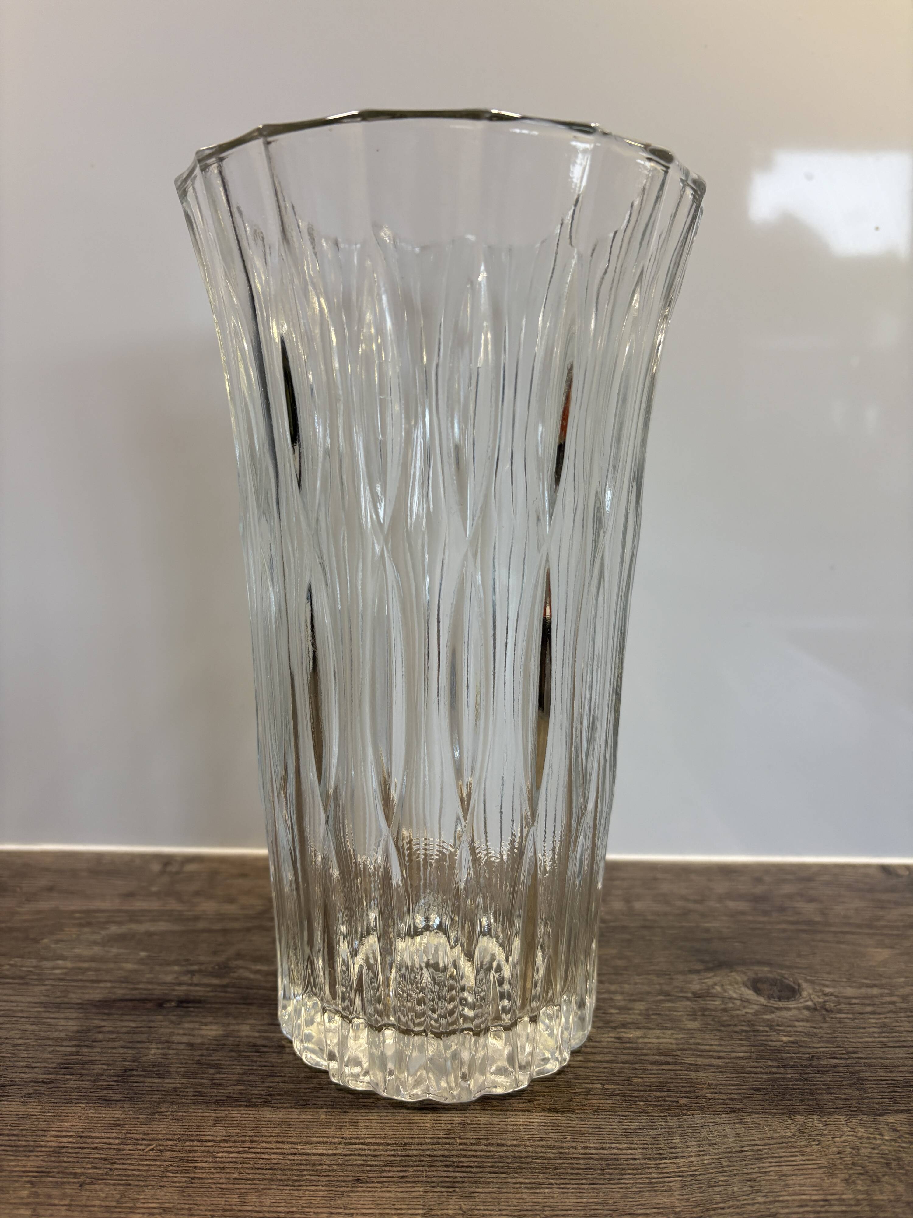Vintage glass vase by Jiří Řepásek for Sklo Union 1960s