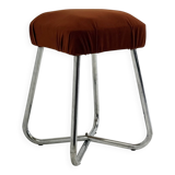 Vintage Bauhaus tubular frame stool