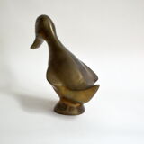 Canard vintage en laiton