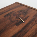 Commode en palissandre, design danois, années 1970, fabriqué au Danemark