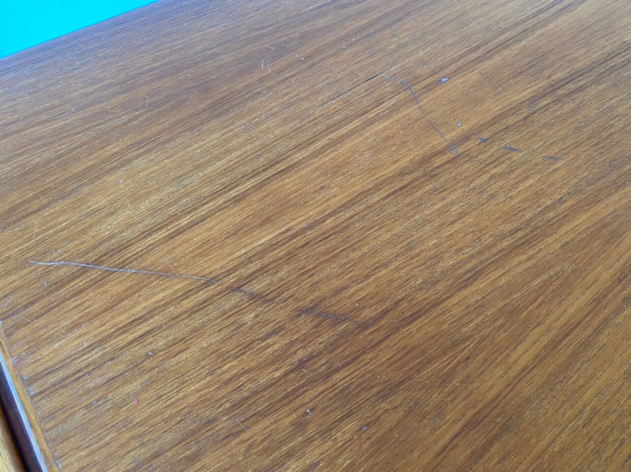 Scandinavian teak row