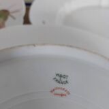 Lot de 3 anciens plats ronds Porcelaine de Limoges Haviland