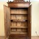Armoire a glace style Louis XVI en noyer vers 1880