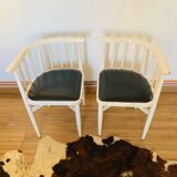 Pair of Thonet corner chairs from the 60s