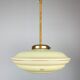 Art nouveau brass lamp, 1920's