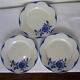 3 flat plates of Digoin Sarreguemines model Corsica