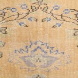 5x8 Rug For Living Room Yellow Blue Vintage Rug, 170x253Cm