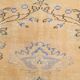5x8 Rug For Living Room Yellow Blue Vintage Rug, 170x253Cm