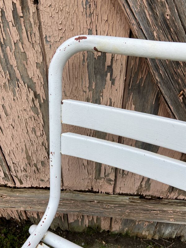 Duo de chaises Tolix Métal vintage