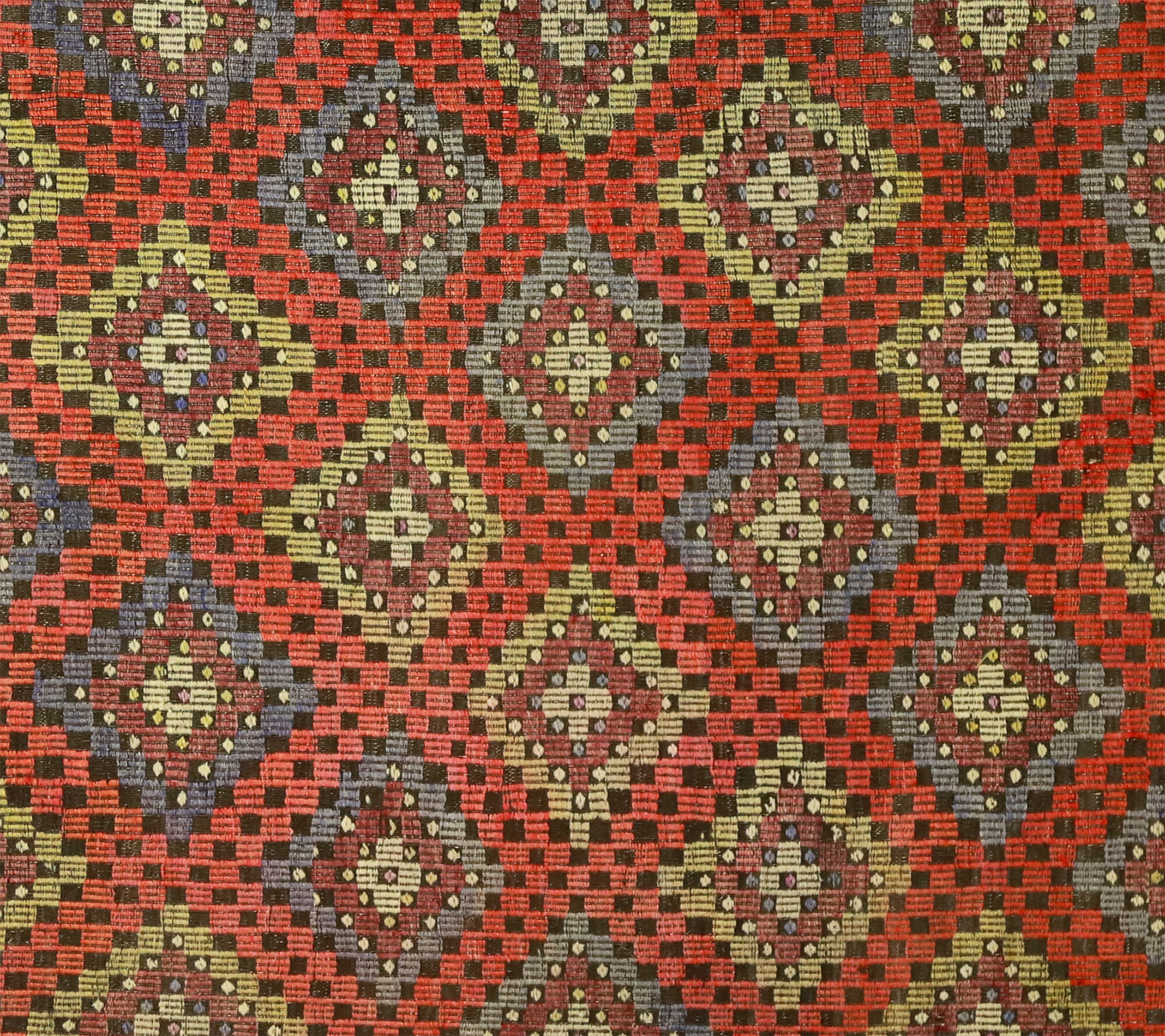 Anatolian handmade kilim rug 297 cm x 200 cm