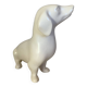 White ceramic dog