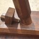 Set of 4 solid oak chairs "Alsatian style" - 20th century