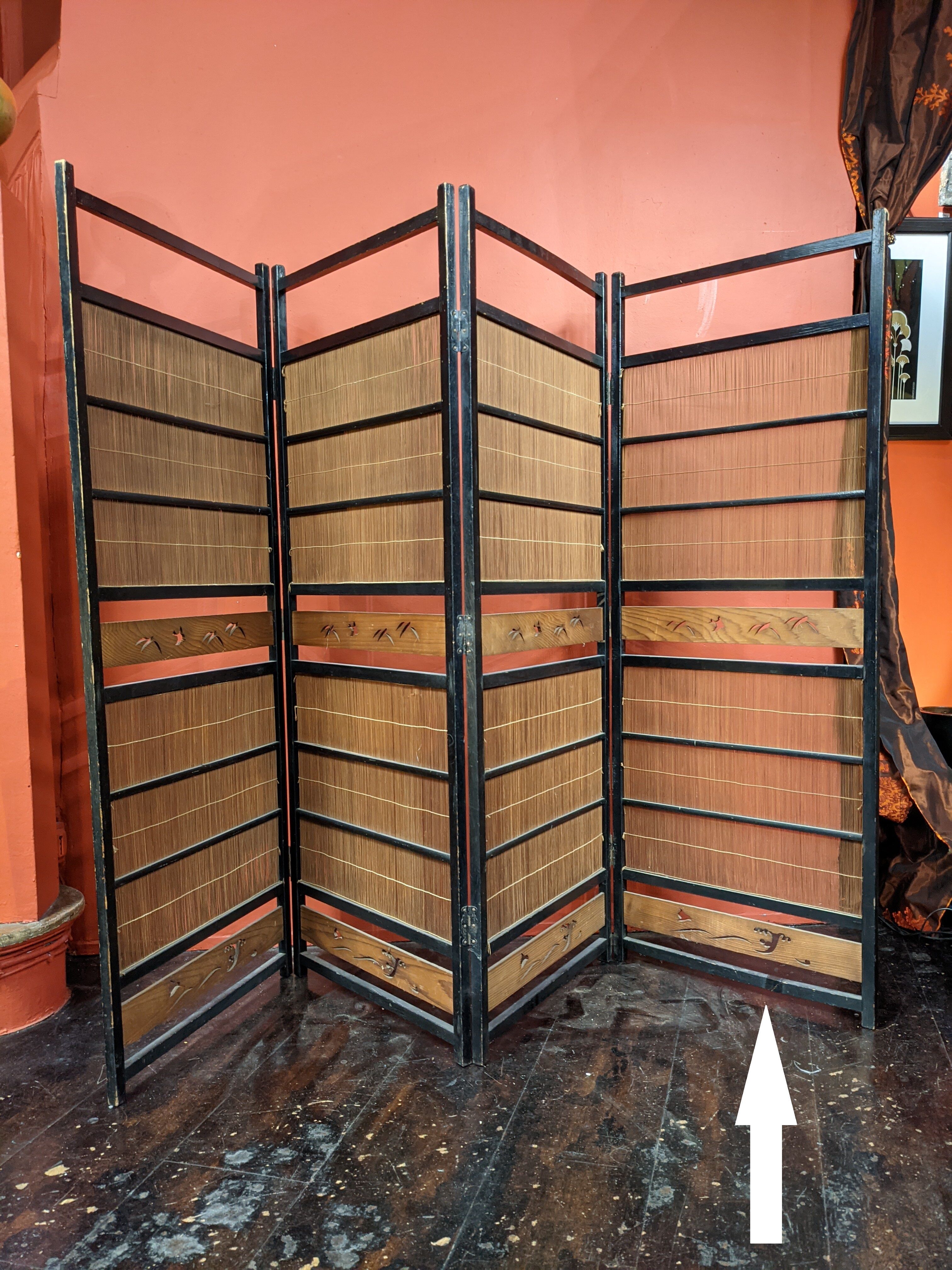 Fiber screen - Japan around 1950-60