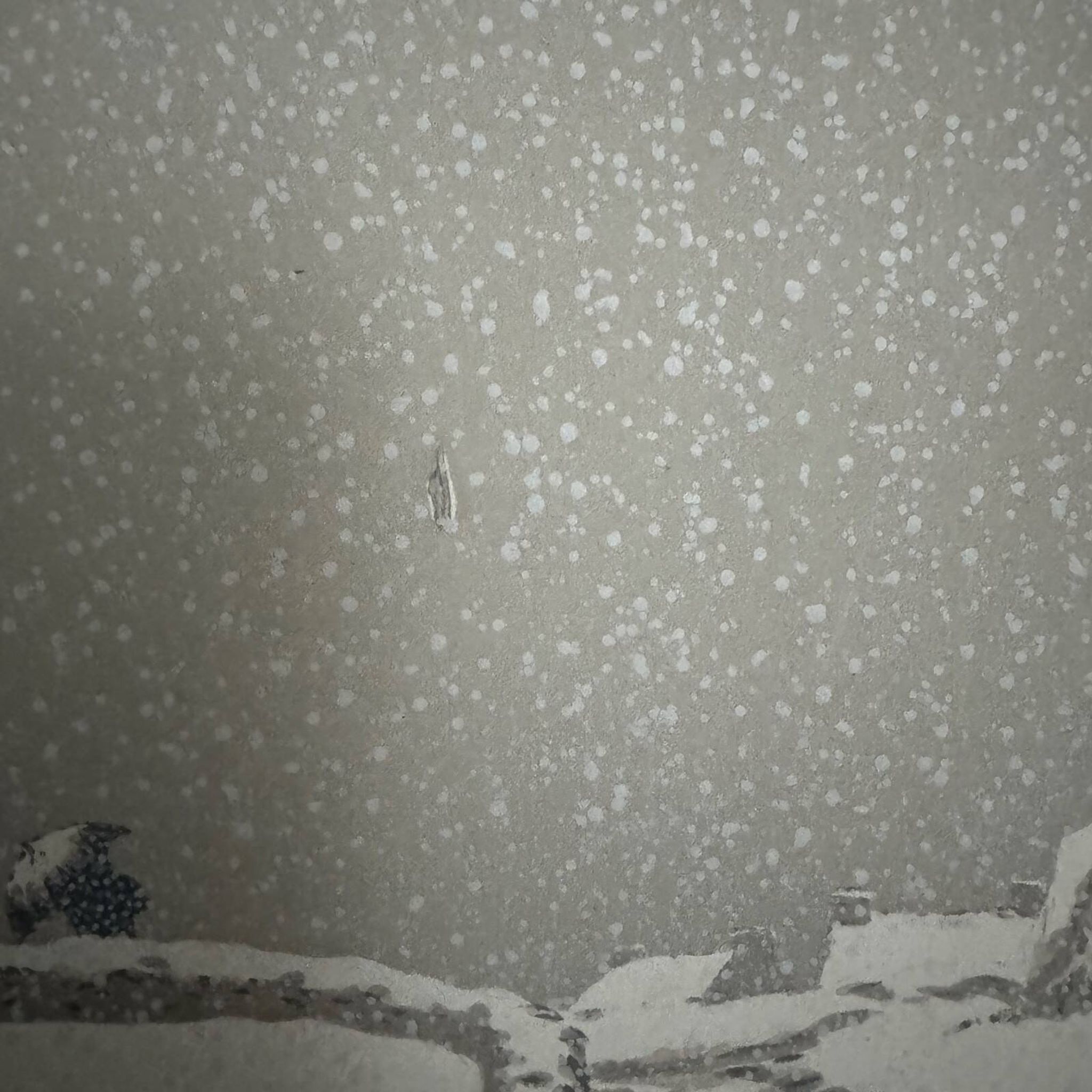 Lithograph by Henri Rivière The Fairyland of Hours - The Snow