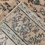 Light Blush Pink All-over Floral Vintage Rug, 188x276Cm