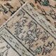 Tapis vintage floral rose clair, 188x276 cm