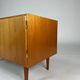 Danish teak lowboard chest of drawers TV HiFi sideboard vintage 70s