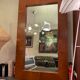 Edimburgo leather mirror - desiner tuscany marina - baxter